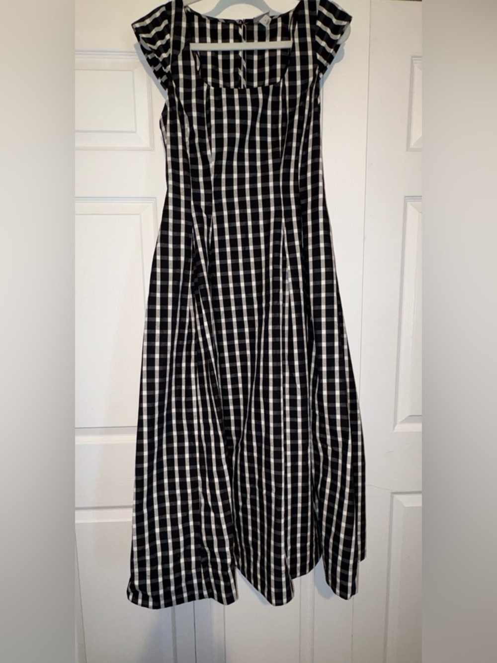 a new day Black and White Checked Maxi Dress